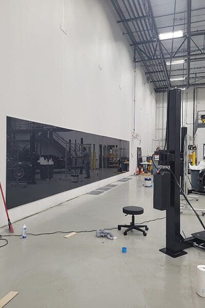 Rahal Paint Protection Glass Wall Separator
