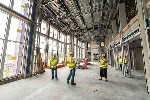 Roy O Library Renovation Construction