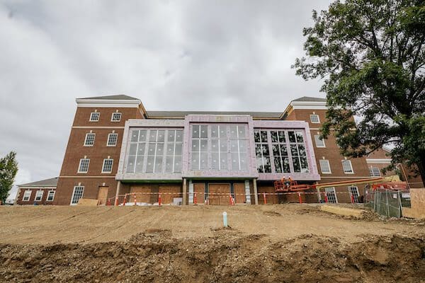 Roy O Library Renovation Exterior