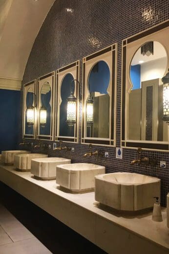 beautiful Persian bathroom mirrors